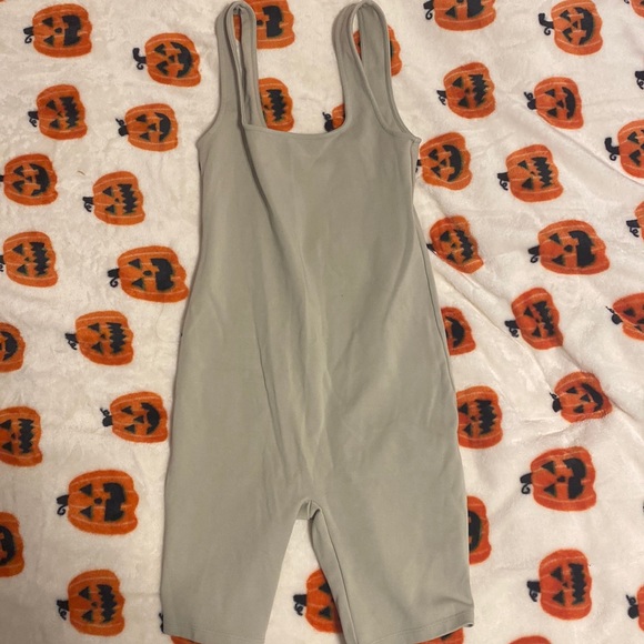 OAK + FORT Pants - Cute green romper